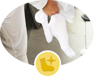 新品の靴下